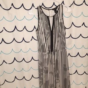 White House | Black Market, black and white maxi